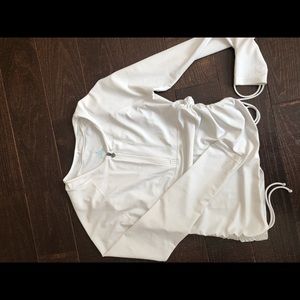 Prana White Rashguard
